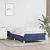 Bettgestell ohne Matratze Blau 100x200 cm Stoff Produktbild-Vorschau 2