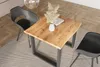 Möbelretoure Esstisch 80x80 cm Baumkante Holz Produktbild-Vorschau 6