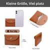 Kartenetui aus hochwertigem Echtleder, Kompakte Produktbild-Vorschau 2