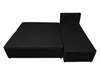 GINO-Ecksofa mit Schlaffunktion und Bettkasten in schwarz  Produktbild-Vorschau 2