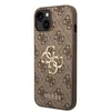 A brown and gold Guess iPhone case with the Guess logo. Náhled obrázku produktu