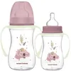 Two baby bottles with handles and koala illustrations, presented on a white background. Anteprima dell’immagine prodotto