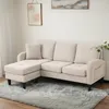 MODFU L-čalouněná rohová sedačka s chaise longue – 3-místná Náhled obrázku produktu 1