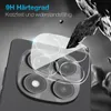 A close-up of a smartphone camera lens protector being applied to a phone. Produktbild-Vorschau