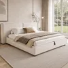 Letto imbottito idraulico Flieks, 160x200 cm, con spazio Anteprima dell’immagine prodotto 3