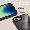 A close-up marketing image showing two views of a phone case, highlighting screen and camera protection features. Náhled obrázku produktu