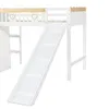 Flieks Lit superposé 90x200cm avec toboggan et échelle, lit Voir les images du produit 11