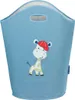 WENKO Wäsche Sammler Kids Gerry Blau 24 L Korb Sack Tasche Produktbild-Vorschau 5
