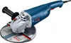 A Bosch angle grinder with a cutting disc is shown against a white background. Podgląd zdjęcia produktu