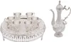Teekanne Set mit 6 Teetassen Teetablett exquisites Produktbild-Vorschau 4