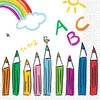 20 tovaglioli per la scuola Anteprima dell’immagine prodotto 2