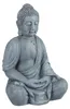 Relaxdays Buddha Figur sitzend, XL 70 cm, Gartenfigur, Produktbild-Vorschau 10
