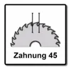 Makita EFFICUT Sägeblatt 190x30x45Z Produktbild-Vorschau 5