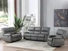 3+2-Sitzer Sofa und Sessel mit Relaxfunktion aus grauem Produktbild-Vorschau 2