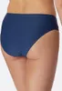 Schiesser Damen Bikinihose Midi blau M  ST Produktbild-Vorschau 2