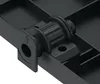 Fusttze schwarz B385/500xT370xH155 mm Hhenverstellung Produktbild-Vorschau 3