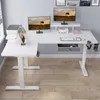Radlove 160cm L-Schreibtisch Elektrisch Höhenverstellbar, Produktbild-Vorschau 5