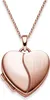 Damenkette Herz Medaillon Romantic 925 Silber Rosegold Produktbild-Vorschau 1