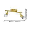 EGLO BUZZ-LED, GU10, LED, 500 lm, 220-240 V, Messing Produktbild-Vorschau 6
