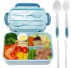 Lunchbox mit Fächern für Besteck Produktbild-Vorschau 4