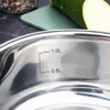 Kochtopf mit Deckel aus Edelstahl - Ø ca. 16 cm Produktbild-Vorschau 6