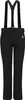 A pair of black ski pants with suspenders, shown front-on against a white background. Produktbild-Vorschau