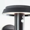 BRILLIANT schwarze Solar Außenwandleuchte ALVERO | inkl. Produktbild-Vorschau 5