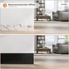 QUEST Selbstklebende PVC-Sockelleiste, glatt, 100mm, 10m, Produktbild-Vorschau 8