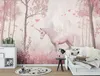 Fototapete Kinderzimmer Mädchen Einhorn - 400x280 cm - Produktbild-Vorschau 2