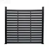 Floordirekt WPC Sichtschutzzaun Capri 180x180 cm schwarz, Produktbild-Vorschau 1