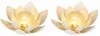 2er Set LED Solarleuchte, Lotusblume, D 27,6 cm Produktbild-Vorschau 1