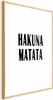 Posterpapier Poster - Hakuna Matata 40x60 cm Text Produktbild-Vorschau 1