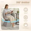 STILVORA Drehstuhl mit hoher Rückenlehne, Einzelstuhl Produktbild-Vorschau 6