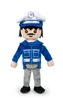 A plush toy of a police officer. Podgląd zdjęcia produktu