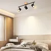 ZMH LED stropné svietidlo 3 plamene stropné svietidlo drevo Náhľad obrázku produktu 8