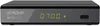 A front view of a black and gray digital receiver with a green digital display and a USB port. Anteprima dell’immagine prodotto