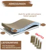 4x Kratzbretter mit Minze für Katzen | Kratzbrett aus Pappe Produktbild-Vorschau 2