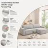 VENASI HUGO XL Ecksofa mit Schlaffunktion und Bettkasten Produktbild-Vorschau 3