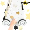 jeździk pchacz drewniany chodzik dla dziecka dzieci tablica Podgląd zdjęcia produktu 15