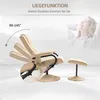 HOMCOM Massagesessel mit Hocker, Relaxsessel mit Produktbild-Vorschau 5