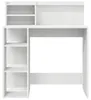 vidaXL Scrivania con ripiano bianco 90 x 48 x 101,5 cm Anteprima dell’immagine prodotto 5
