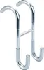 WENKO Bad Haken Edelstahl 2 Hängend Handtuch Halter Dusche Produktbild-Vorschau 1