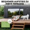 Terrassentreppe aus Lärche Treppe Stufen Wangentreppe Produktbild-Vorschau 4