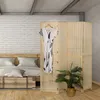Parawan Relaxdays, 4-częściowy, składany parawan, wys. x Podgląd zdjęcia produktu 2