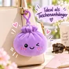 Plush Dumpling Kawaii Bagclip Taschenanhänger Produktbild-Vorschau 5