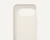 A close-up view of a beige phone case with a cutout for the camera. Produktbild-Vorschau