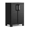 Armoire Basse 65 X 45 X H97 Cm Noir - Detroit - Keter Voir les images du produit 1