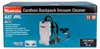 Makita Aspirateur à sac à dos sans fil DVC660Z Voir les images du produit 25