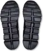 The soles of two black running shoes are shown from an underneath view. Produktbild-Vorschau
