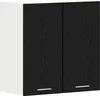A wall-mounted kitchen cabinet with two doors. Produktbild-Vorschau